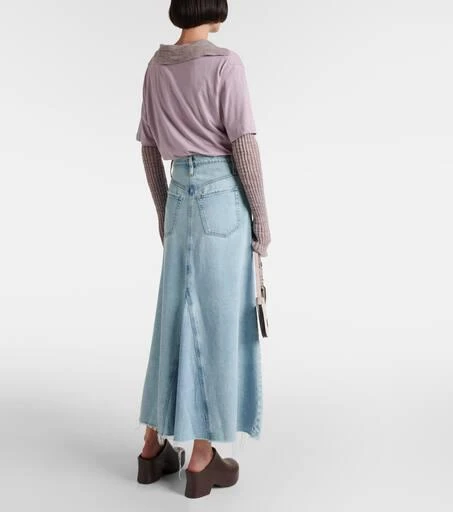 FRAME Dorothy denim maxi skirt 3
