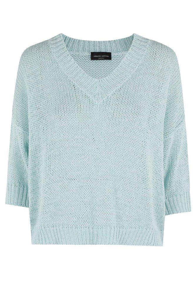ROBERTO COLLINA Roberto Collina V-Neck Knitted Jumper