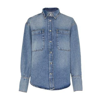 ANINE BING Dante denim shirt 1