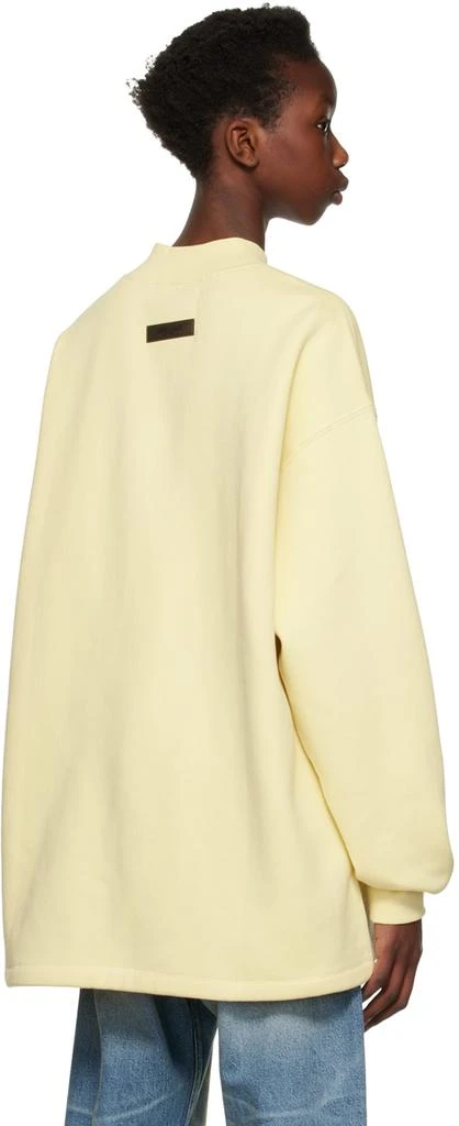 Fear of God ESSENTIALS Yellow Relaxed Sweatshirt 3