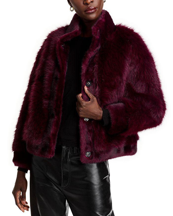 Adrienne Landau Devon Faux Fur Jacket