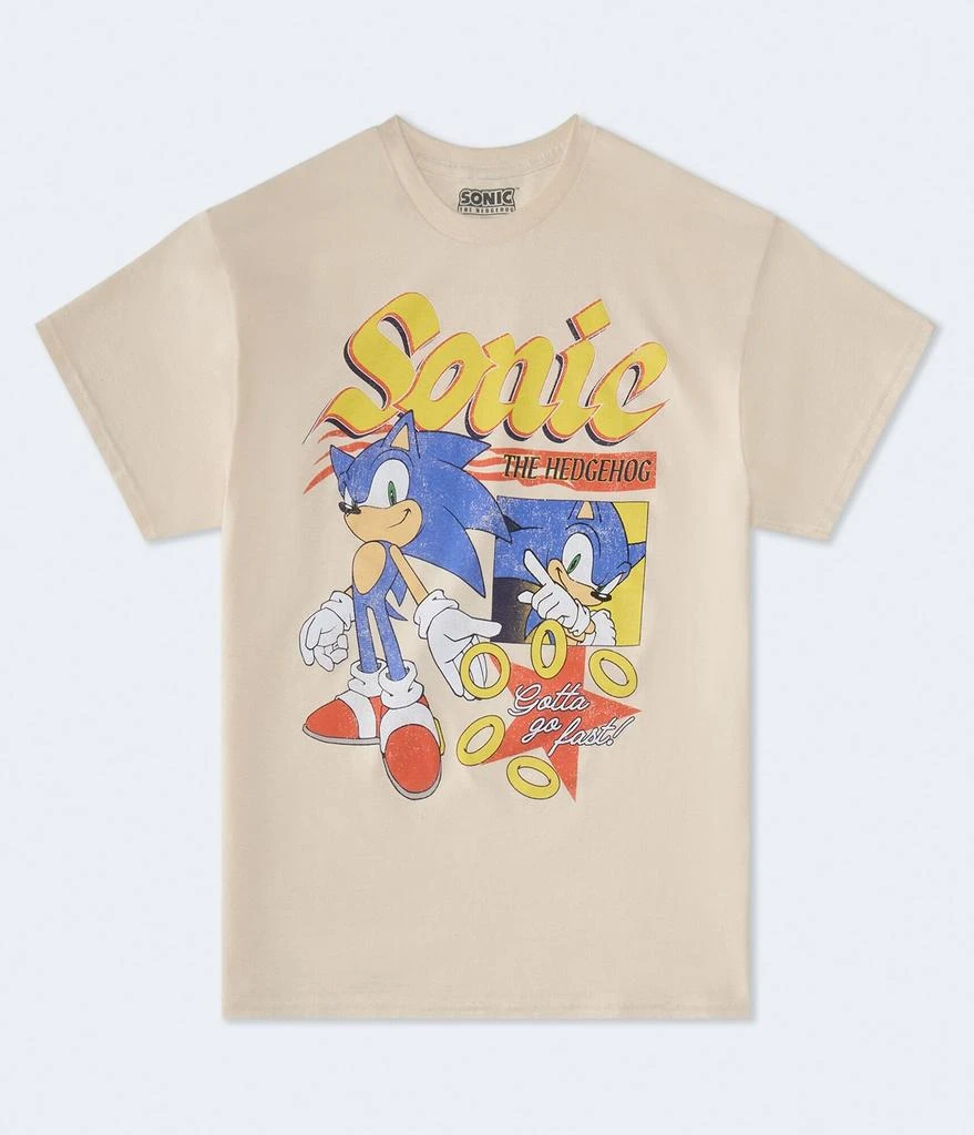 Aeropostale Sonic The Hedgehog Relaxed Graphic Tee