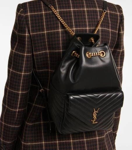 Yves Saint Laurent Joe leather backpack - Backpacks - Free  display picture 3