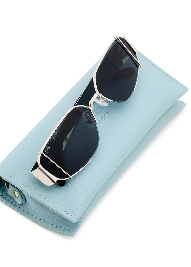 FOR ART'S SAKE Talia rectangle-frame sunglasses  4