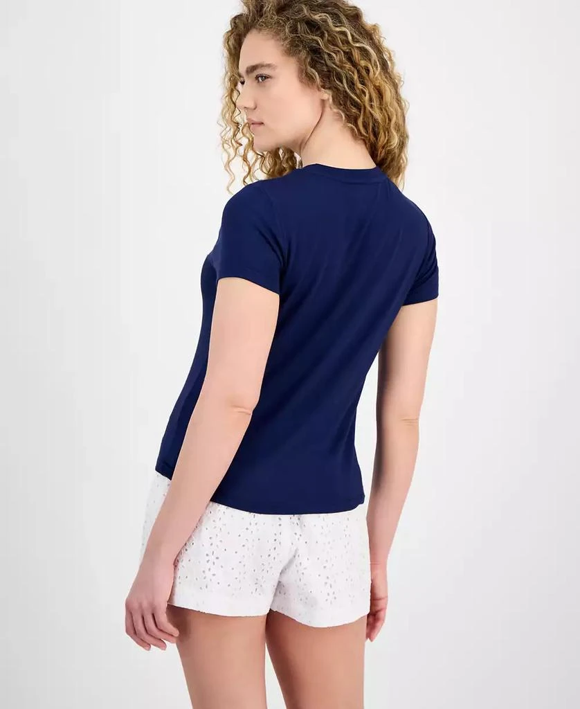 Rebellious One Juniors' NYC Graphic Crewneck T-Shirt 4