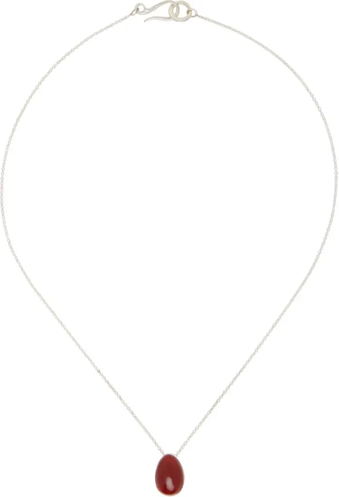 Sophie Buhai Tiny Egg Pendant Necklace