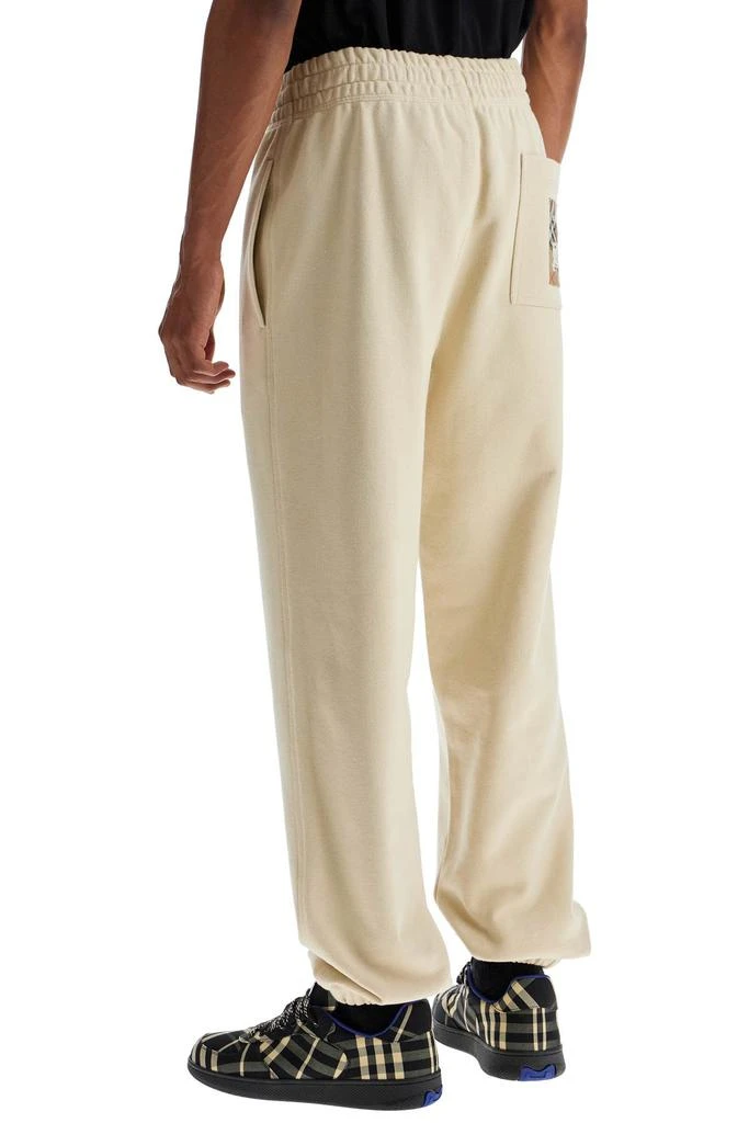 Burberry joggers with patch logo 3