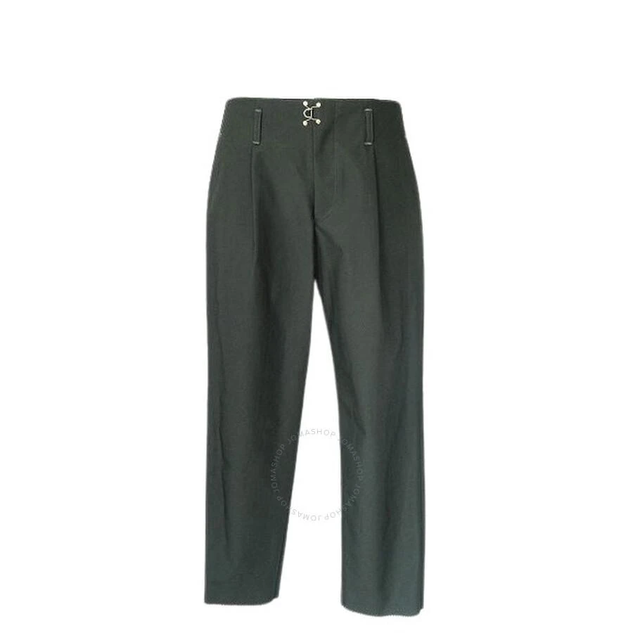 Kolor Men's Deep Green / Orange Cotton Nylon Pants 1