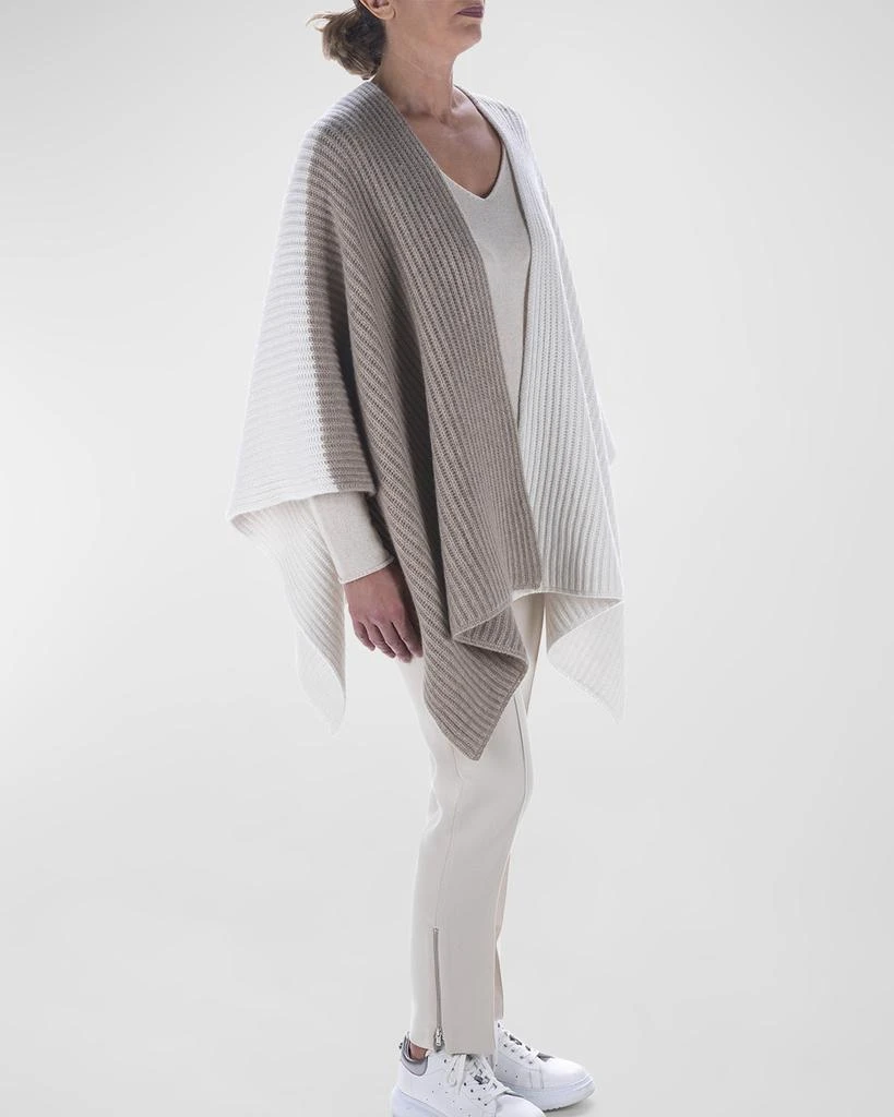 Ian Saude Marais Chunky Ribbed Wrap 3