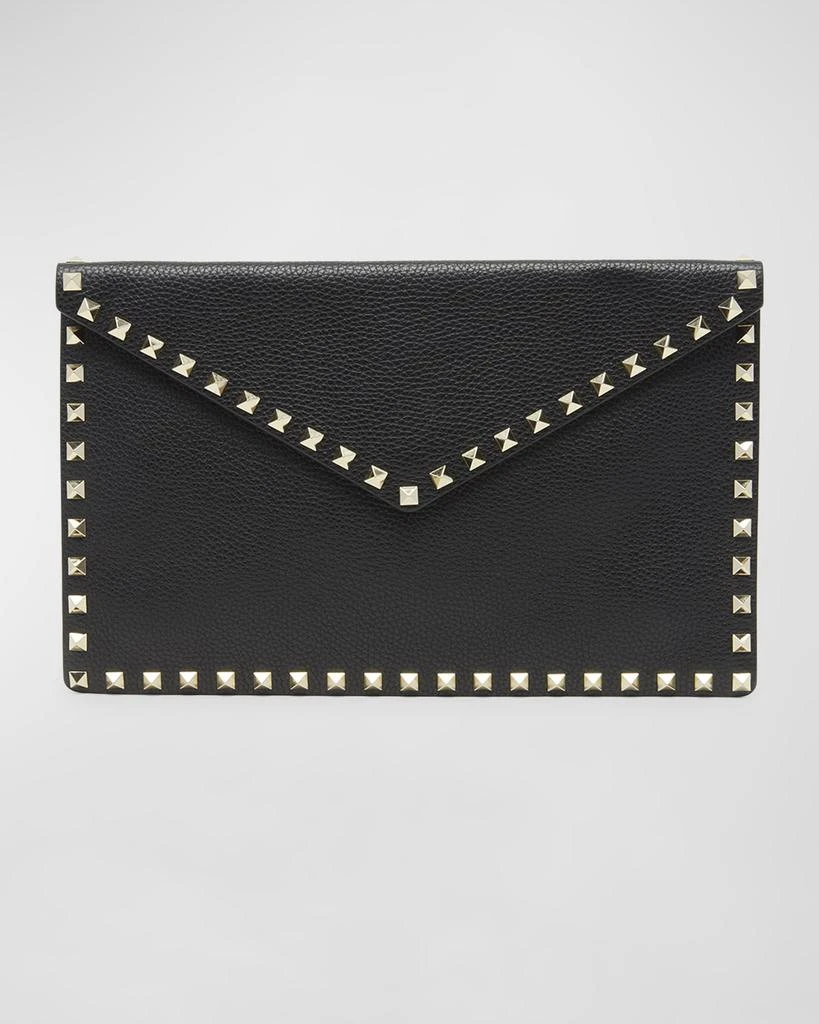 Valentino Rockstud Large Envelope Clutch Bag 1