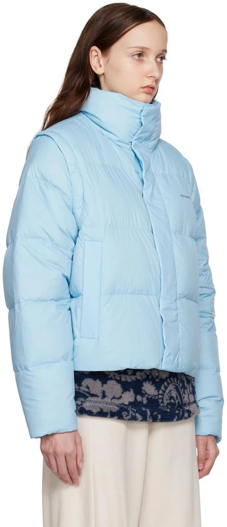 HOLZWEILER Blue Mads Short Down Jacket 2