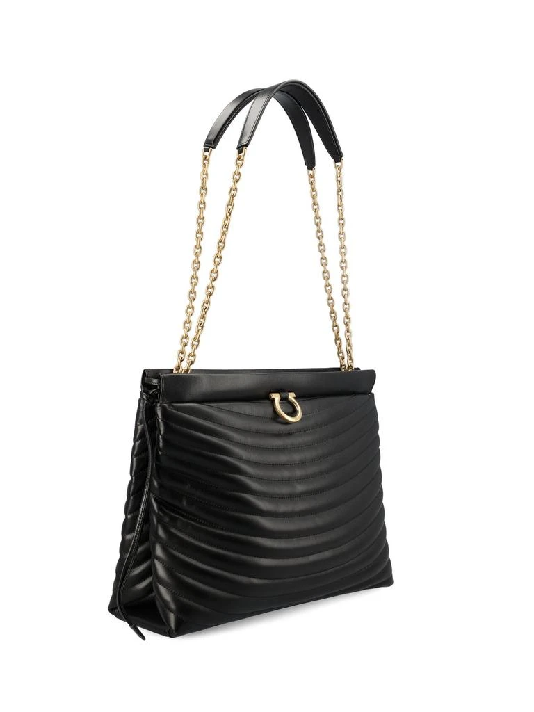 Salvatore Ferragamo Ferragamo Gancini Shoulder Bag 3