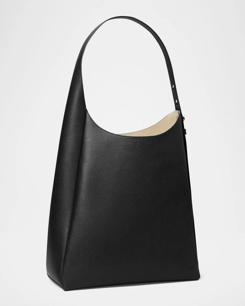Tory Burch Romy Pebbled Leather Hobo Bag 3