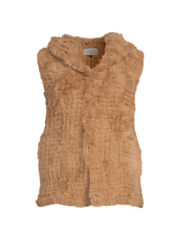 BELLE FARE Faux Fur Sleeveless Vest 3