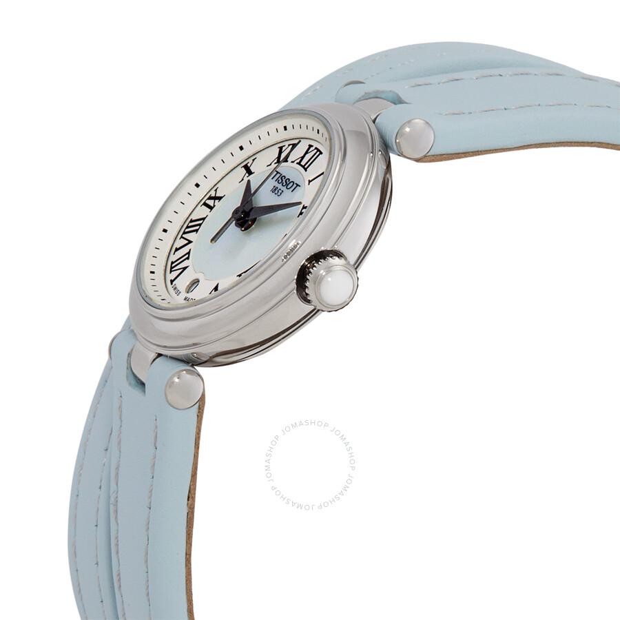 Tissot Bellissima Small Lady M Double Tour Strap Quartz White Mother of Pearl Dial Ladies Watch T126.010.16.113.01