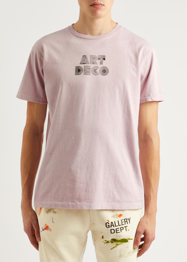 GALLERY DEPT. Art Deco printed cotton T-shirt