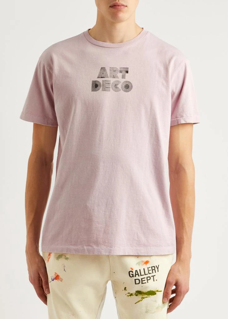 GALLERY DEPT. Art Deco printed cotton T-shirt 2