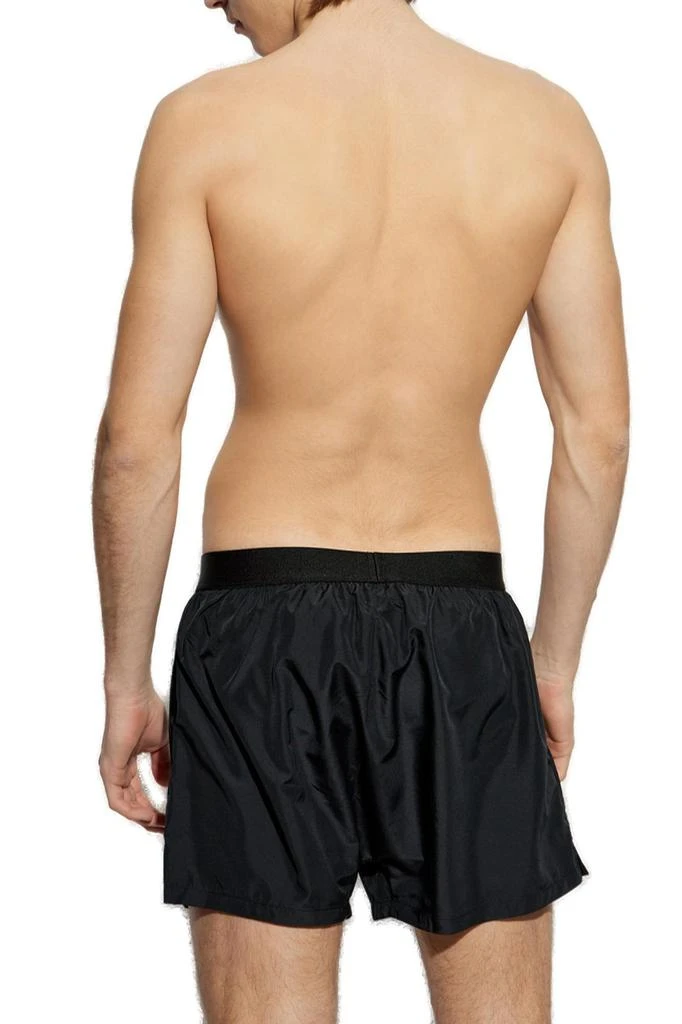 DSQUARED2 Dsquared2 Logo Waist Midi Swim Boxer Shorts 3