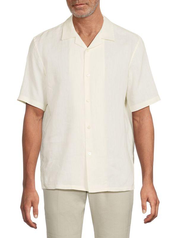 Theory Daze Linen Camp Shirt