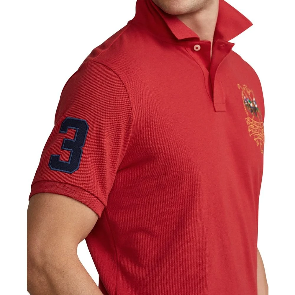 Ralph Lauren Men's Custom Slim Fit Triple-Pony Polo Shirt 3