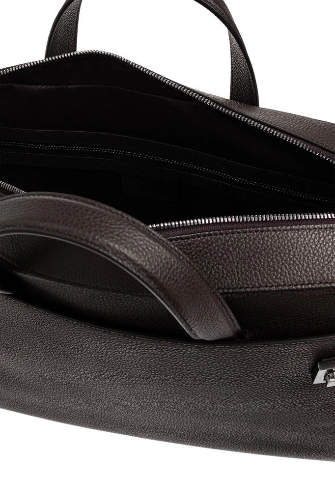 Salvatore Ferragamo Leather handheld document bag 5