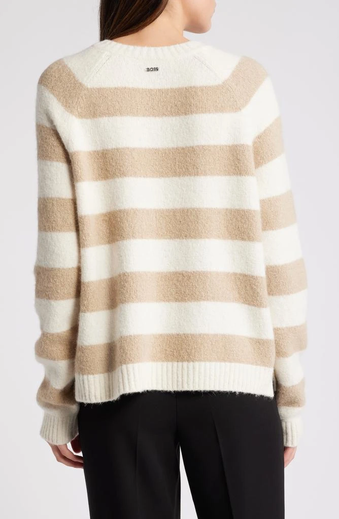 Hugo Boss Febisan Stripe Crewneck Sweater 2