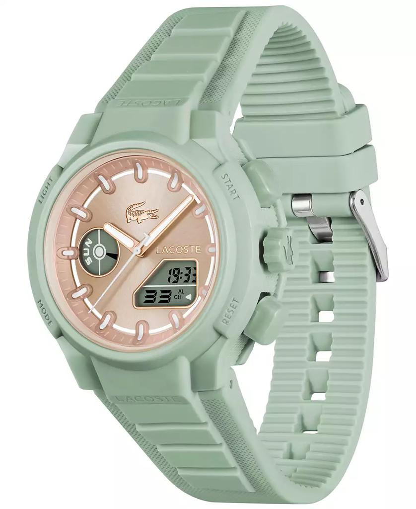 Lacoste Women's LC33 Green Silicone Strap Watch