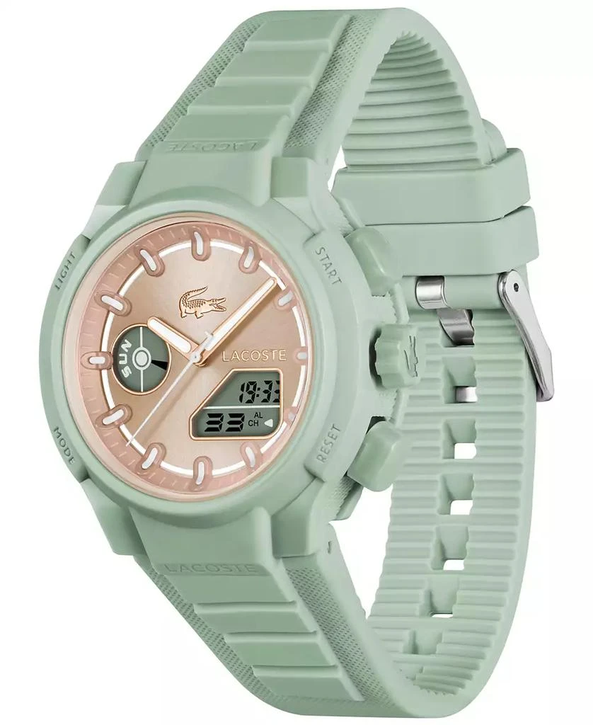 Lacoste Women's LC33 Green Silicone Strap Watch 2
