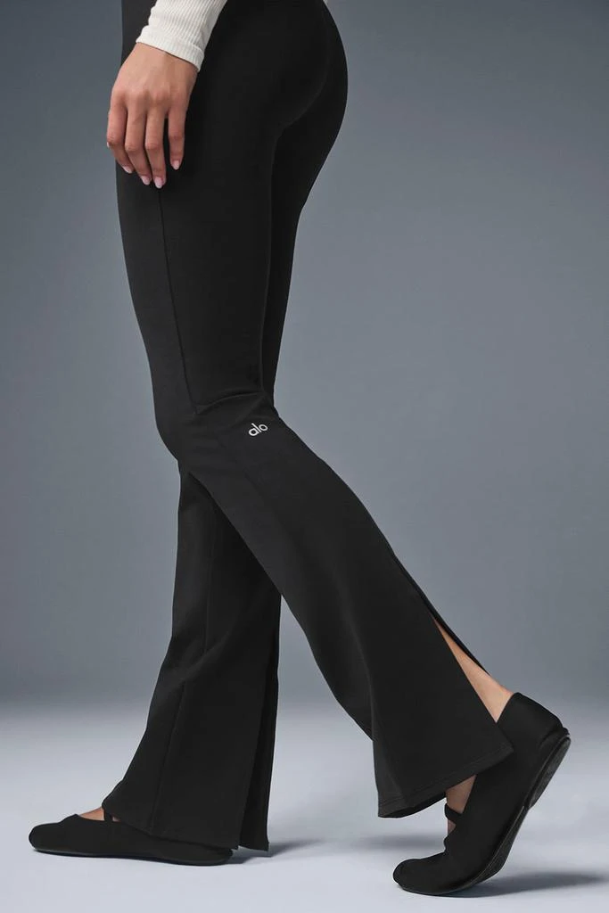 Alo Airbrush High-Waist Kick-Back Legging - Black 3
