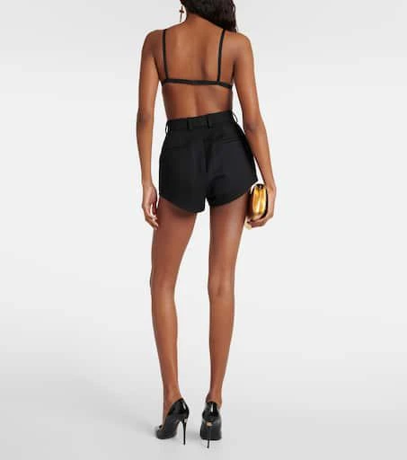 Dolce & Gabbana Lace-trimmed mesh bra top 3