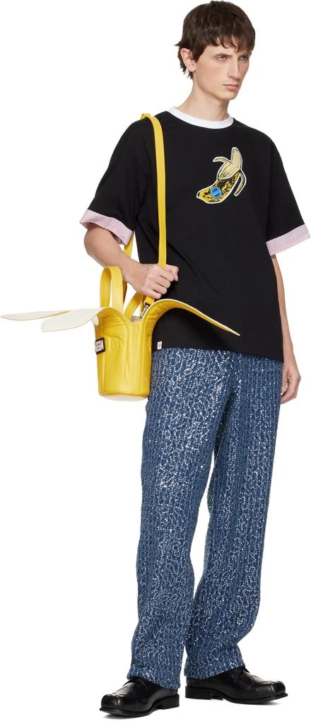 Charles Jeffrey Loverboy Yellow Banana Bucket Bag 4