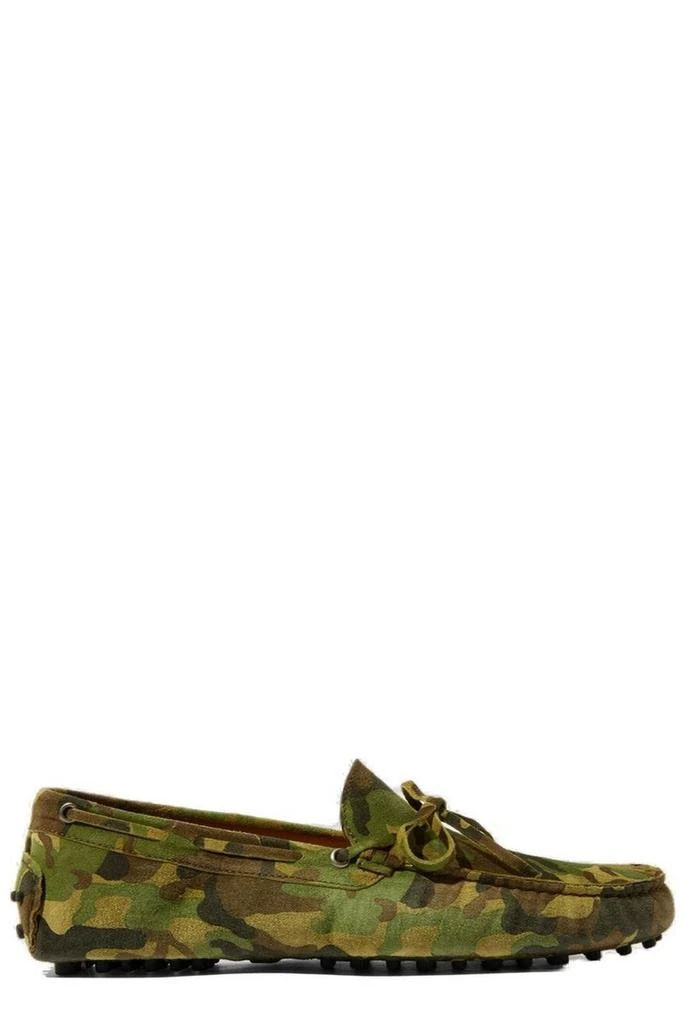 Scarosso Scarosso James Camouflage-Printed Slip-On Loafers 1