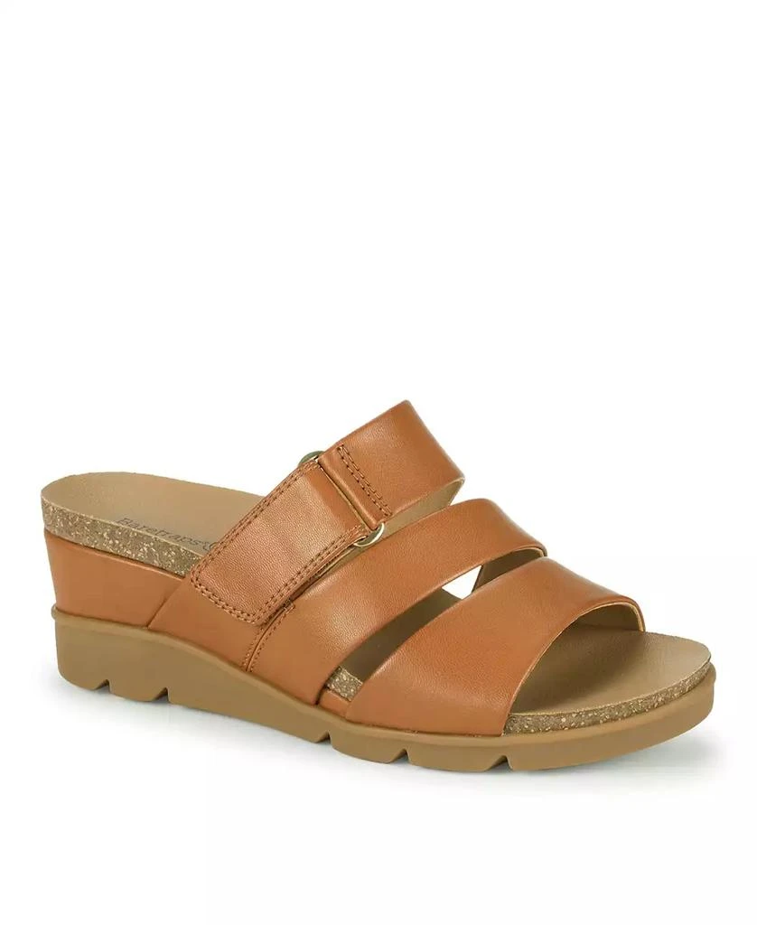 BareTraps JALEN Women's Sandals Caramel Size 10 M - Comfortable Adjustable Straps