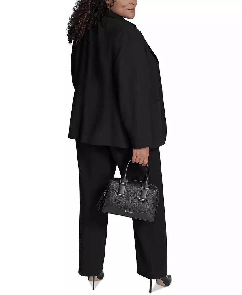 Calvin Klein Plus Size One-Button Blazer 4