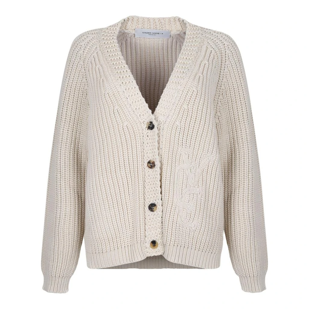 Golden Goose Golden Goose Deluxe Brand Melody Chunky-Knit Cardigan 1