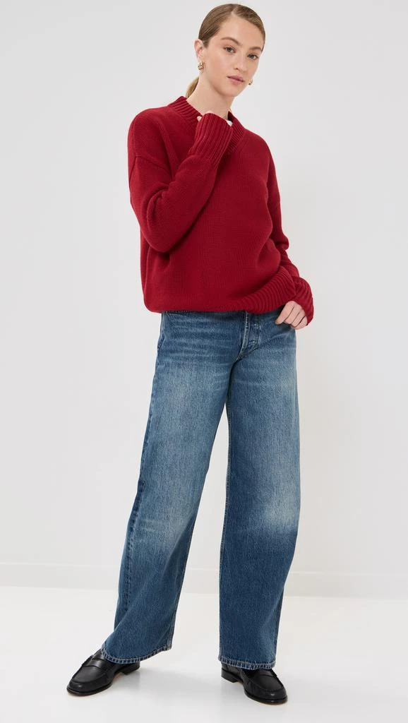 La Ligne Solid Marin V Neck Sweater 4