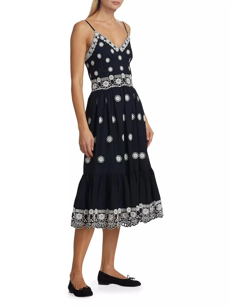 Sea Elysse Cotton Eyelet Midi-Dress 4