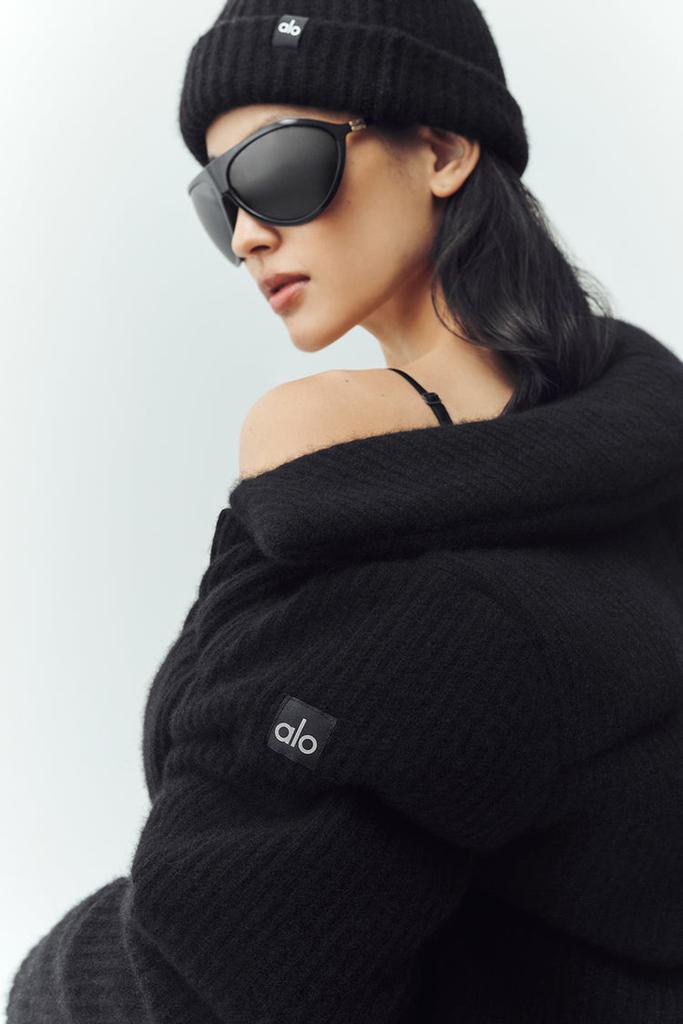 Alo Cashmere Northstar Sweater Puffer - Ivory