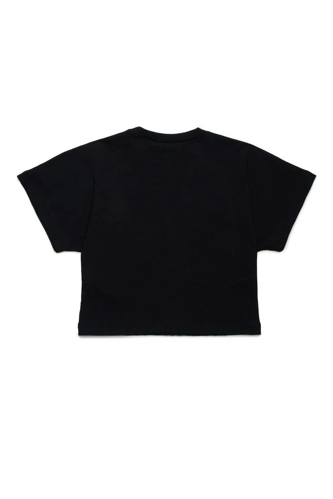 N°21 N°21 Kids Logo Embellished Crewneck T-Shirt 2