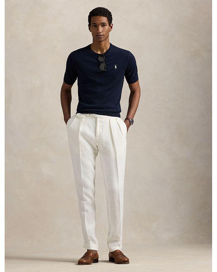Ralph Lauren Cotton Crewneck Short Sleeve Sweater