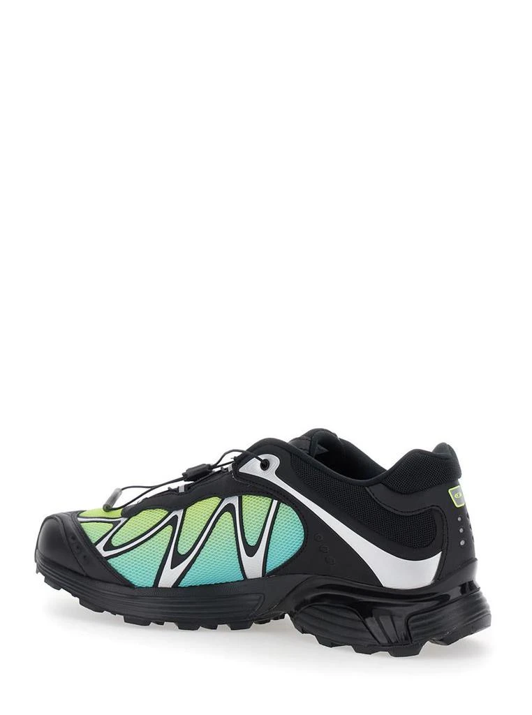 Salomon 'Xt-Whisper' Black Sneakers With Printed Logo On The Side And Drawstring Closure In Fabric Unisex 3