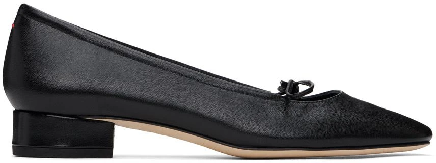 AEYDE Black Darya Ballerina Flats 1