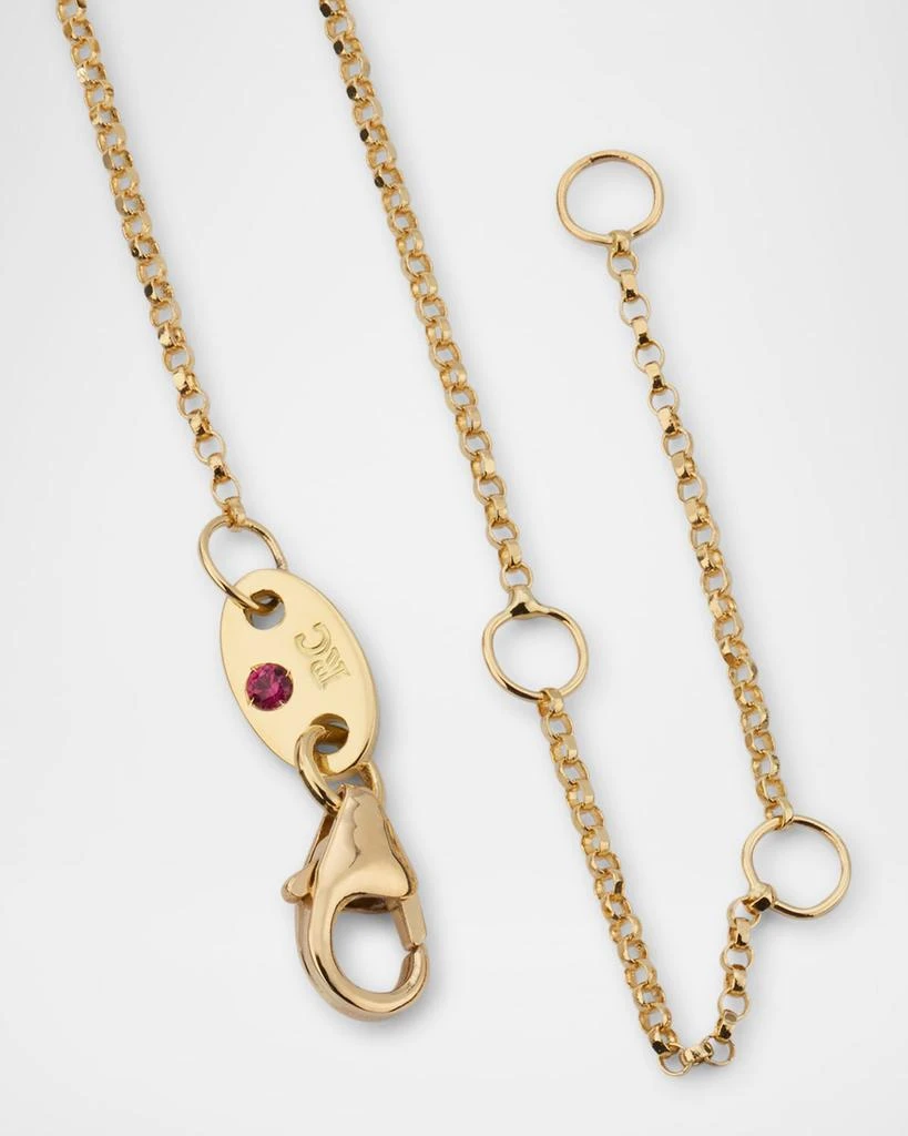 Roberto Coin 18K Gold Petit Venetian Princess Heart Diamond Pendant Necklace 4