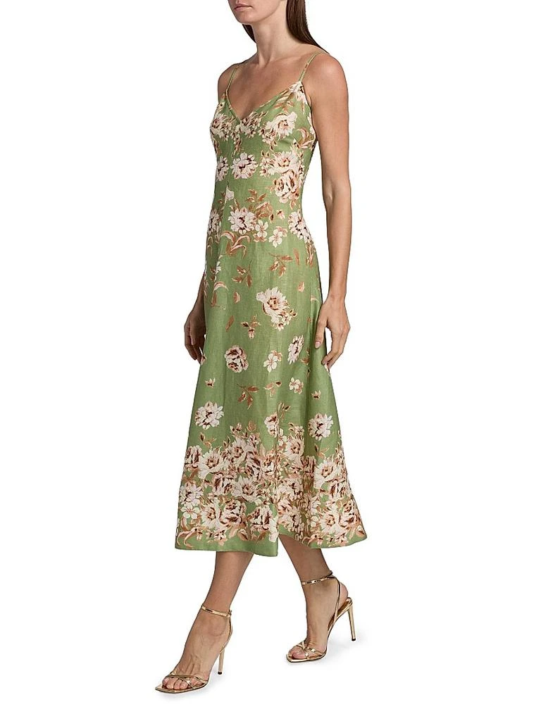 floor length cotton dresses GAIA Cinched Maxi Cotton Dress - 100% COTTON main image 0
