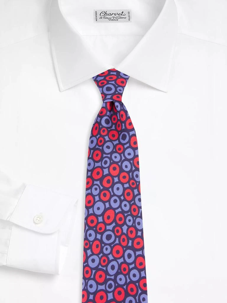 Charvet Coffee Bean Silk Tie 2