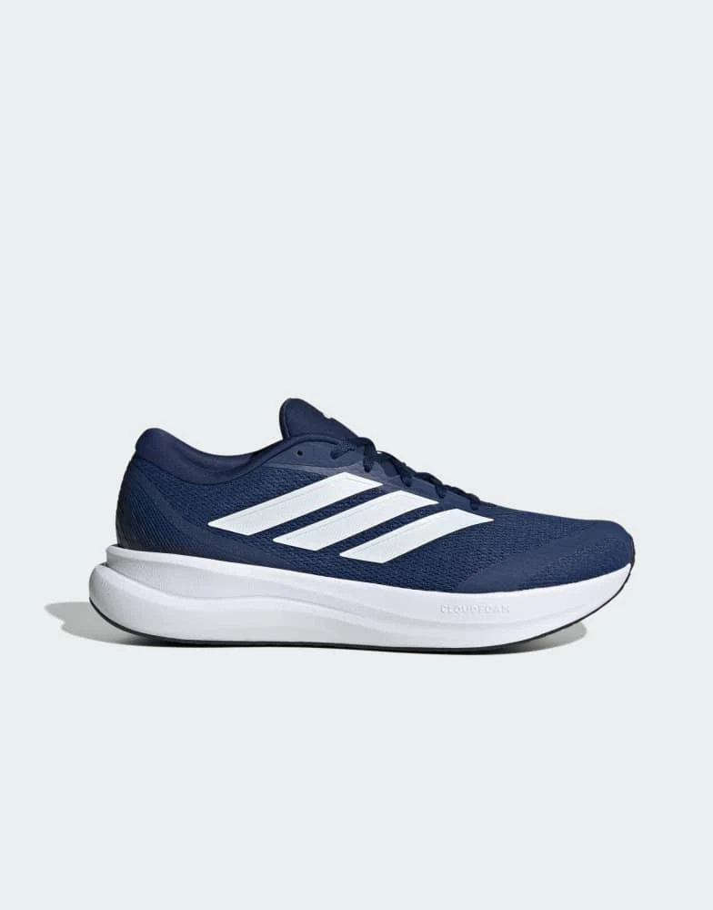 Adidas adidas performance Runfalcon 6 cloudfoam running shoes in dark blue / cloud white