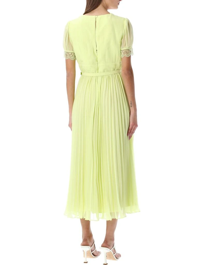 sleeveless cotton midi dress V-Neck Sleeveless Organic Cotton Midi Dress Oyster Grey / S