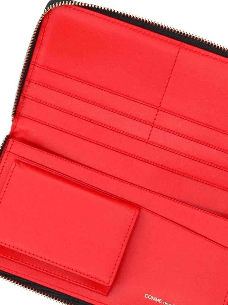 Comme des Garcons Logo Wallet – Red 4