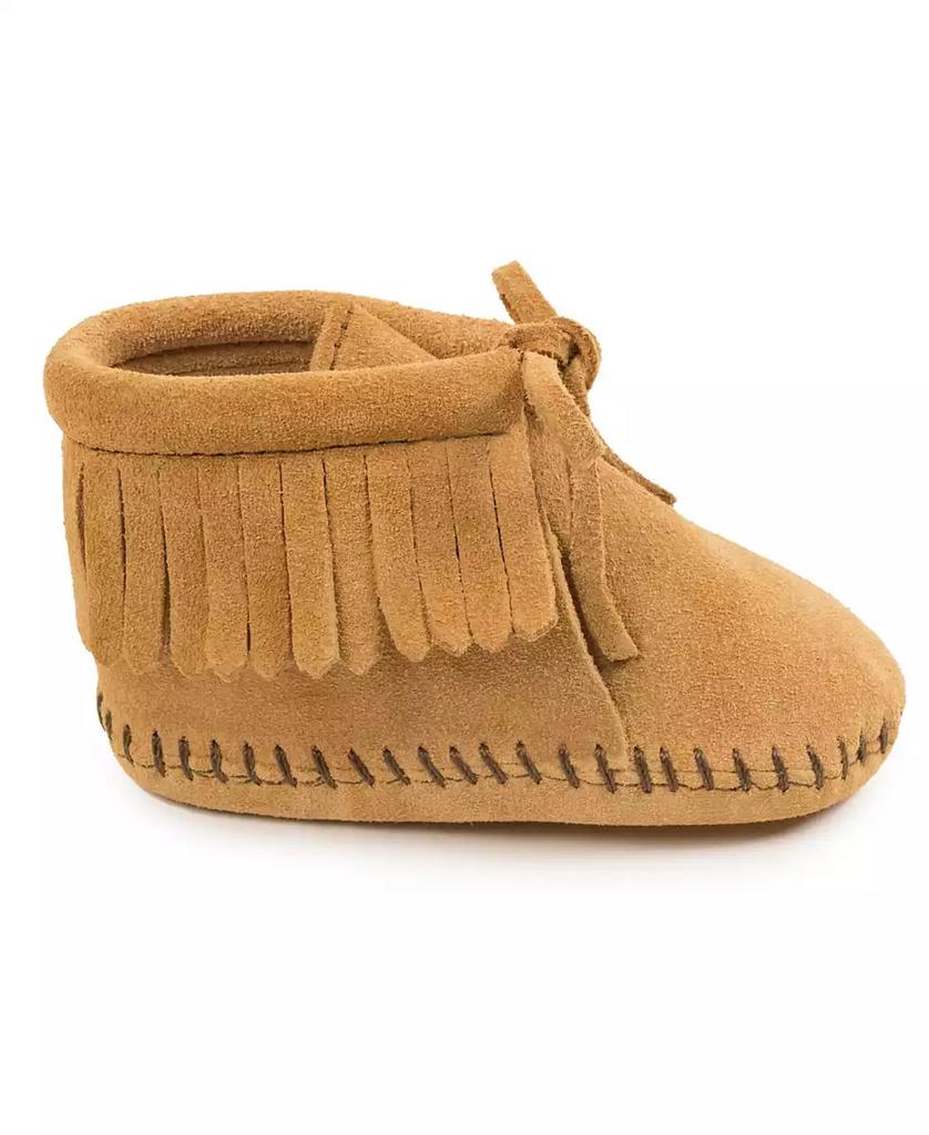 Minnetonka Baby Boys and Girls Suede Fringe Booties