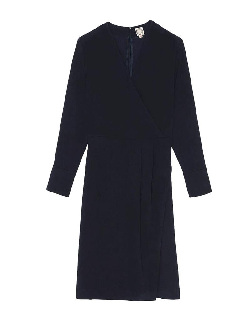 INES DE LA FRESSANGE Blida navy blue dress